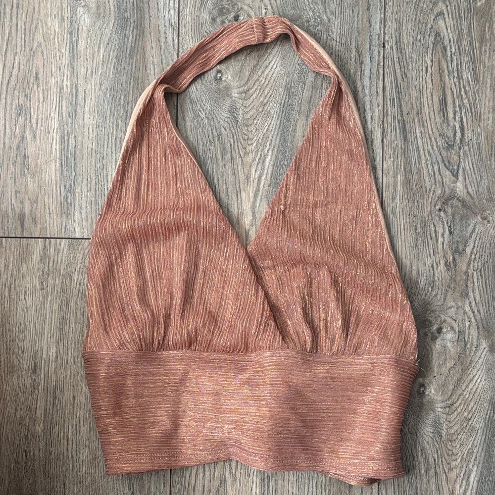 Charlotte Russe Tan Top (S)